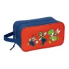 Kelioninis šlepečių laikiklis Super Mario Mamma mia Raudona Tamsiai mėlyna 29 x 15 x 14 cm