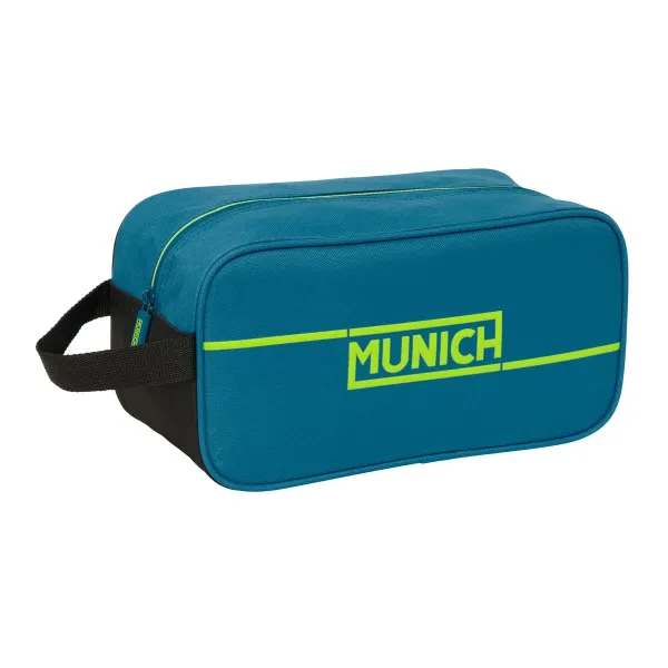 Kelioninis šlepečių laikiklis Munich Land Juoda Žalia 29 x 15 x 14 cm