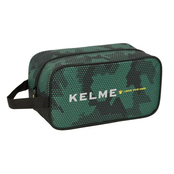 Kelioninis šlepečių laikiklis Kelme Camo Juoda Žalia 29 x 15 x 14 cm