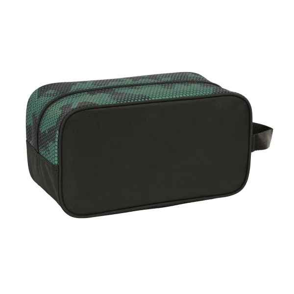 Kelioninis šlepečių laikiklis Kelme Camo Juoda Žalia 29 x 15 x 14 cm