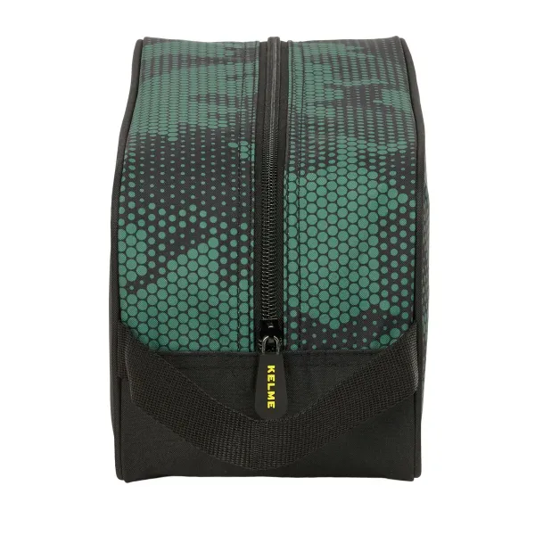 Kelioninis šlepečių laikiklis Kelme Camo Juoda Žalia 29 x 15 x 14 cm