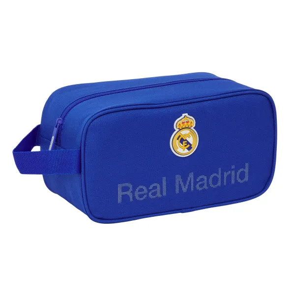 Kelioninis šlepečių laikiklis Real Madrid C.F. Mėlyna 29 x 15 x 14 cm