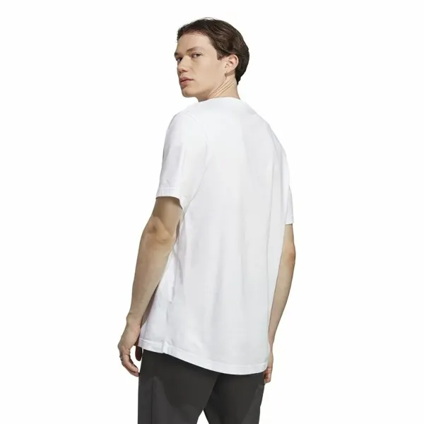 Men’s Short Sleeve T-Shirt Adidas M All Szn T White L