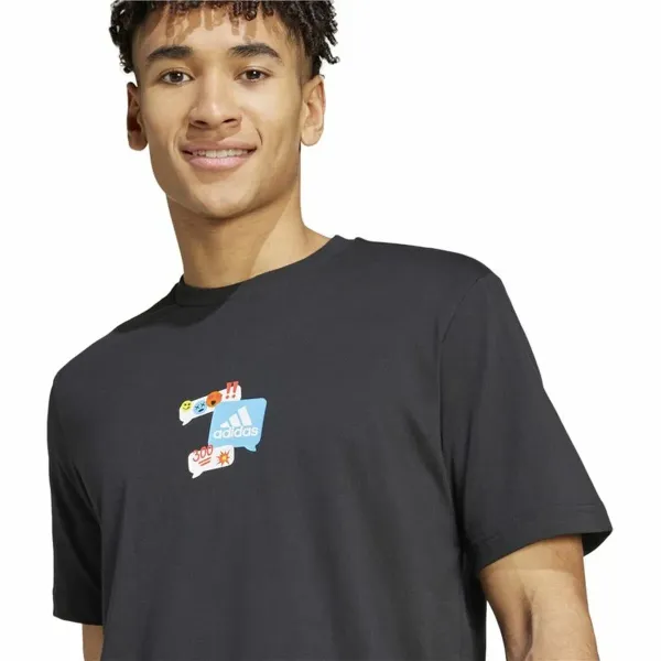 Футболка с коротким рукавом мужская Adidas Remoji Graphic L