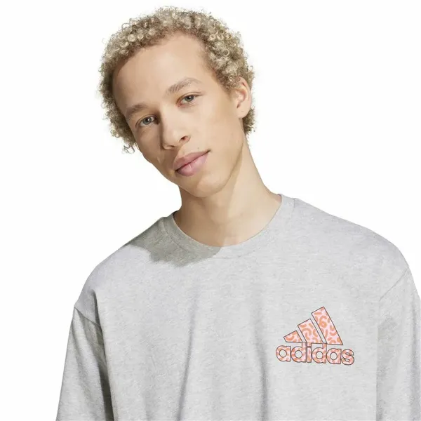 Vīriešu Krekls ar Īsām Piedurknēm Adidas Berlin Bear Balts S