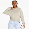 Naisten huputon collegepaita Puma HER Crew W Beige