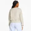 Naisten huputon collegepaita Puma HER Crew W Beige