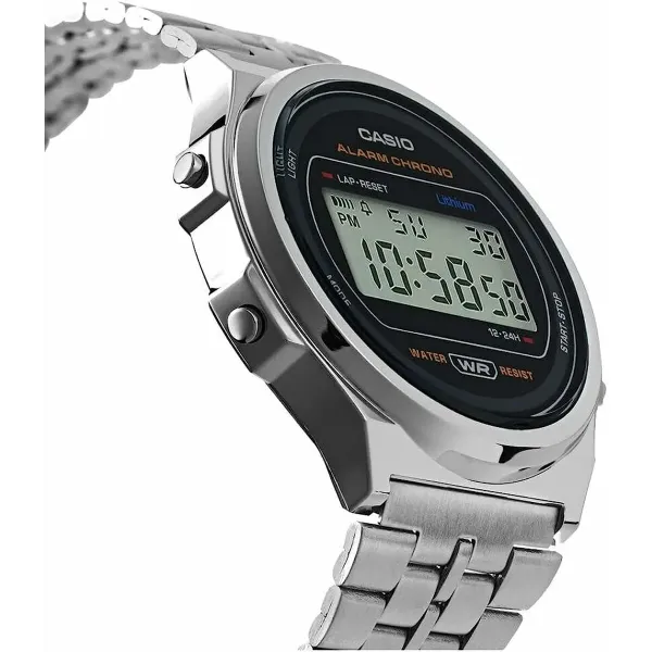 Часы унисекс Casio  A171WE-1AEF Серебристый (Ø 36 mm) (37,5 mm)