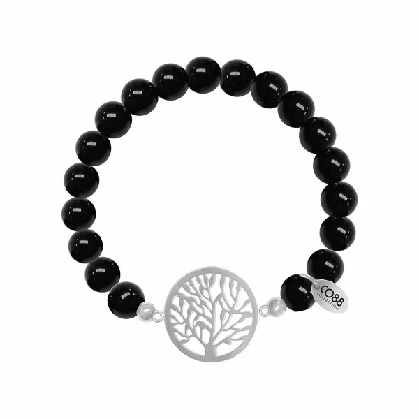 Moteriški apyrankės CO88 Collection 8CB-80020 Juoda