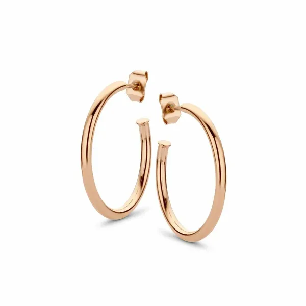 Moteriški auskarai CO88 Collection 8CE-70066 Rožinio aukso