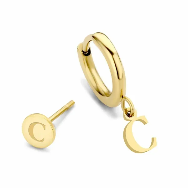Женские серьги CO88 Collection 8CE-70359 Позолоченный