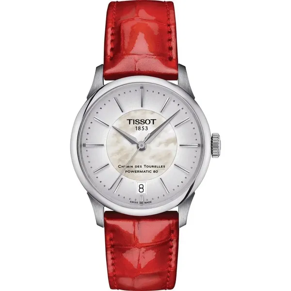 Laikrodis moterims Tissot CHEMIN DES TOURELLES POWERMATIC 80 (Ø 35 mm)