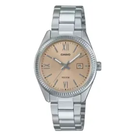 Sieviešu Pulkstenis Casio LADY DATE - CHAMPAGNE Sudrabains (Ø 30 mm)