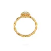 Ladies' Ring 24KAE 124108Y/56 Golden 16