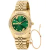 Laikrodis moterims Just Cavalli ANIMALIER SPECIAL PACK + BRACELET Auksinis (Ø 30 mm)