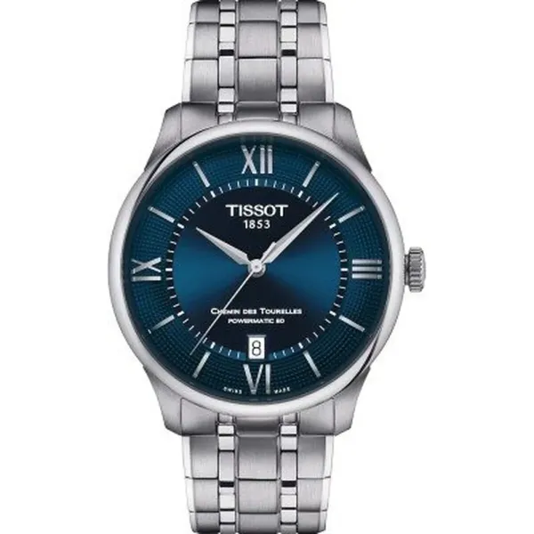 Laikrodis vyrams Tissot CHEMIN DES TOURELLES POWERMATIC 80 (Ø 39 mm)