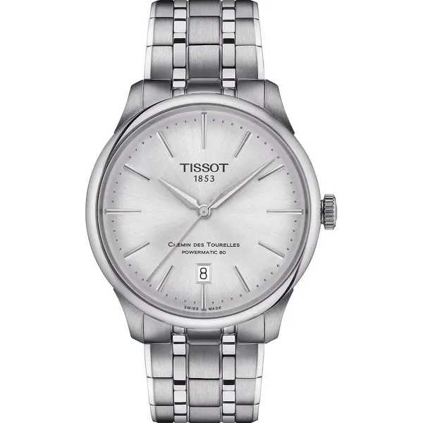Мужские часы Tissot CHEMIN DES TOURELLES POWERMATIC 80 (Ø 39 mm)