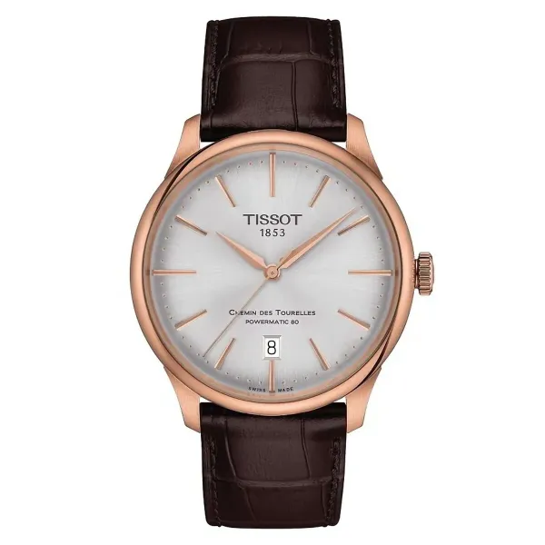 Laikrodis vyrams Tissot CHEMIN DES TOURELLES POWERMATIC 80 (Ø 39 mm)