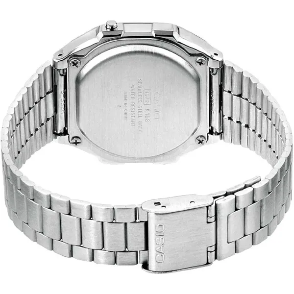 Abiejų lyčių laikrodis Casio A168WA-1YES Juoda Sidabras (Ø 36 mm)