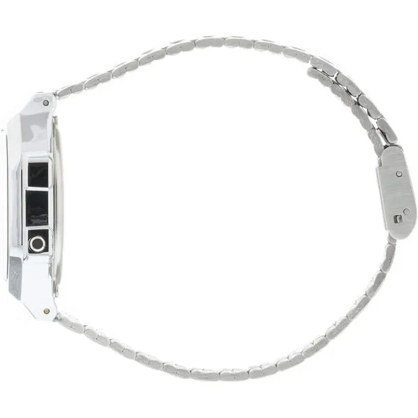 Abiejų lyčių laikrodis Casio A168WA-1YES Juoda Sidabras (Ø 36 mm)