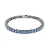 Ladies' Bracelet Swarovski 5743440 Blue Silver