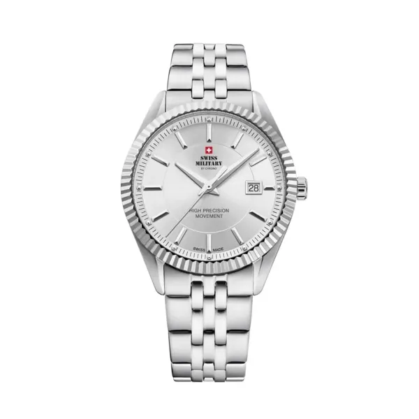 Мужские часы Swiss Military Chrono SM34065.02 Серебристый