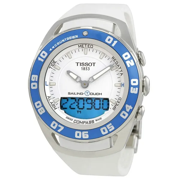 Abiejų lyčių laikrodis Tissot T0564202701100 (Ø 45 mm)