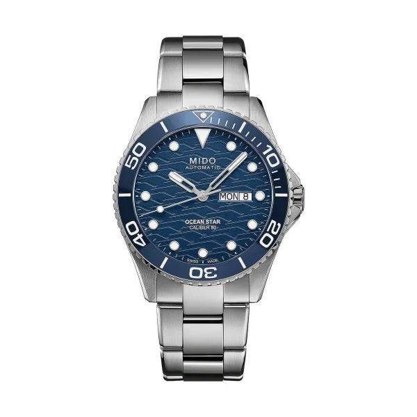 Meeste Kell Mido M042-430-11-041-00 Sinine (Ø 42,5 mm)