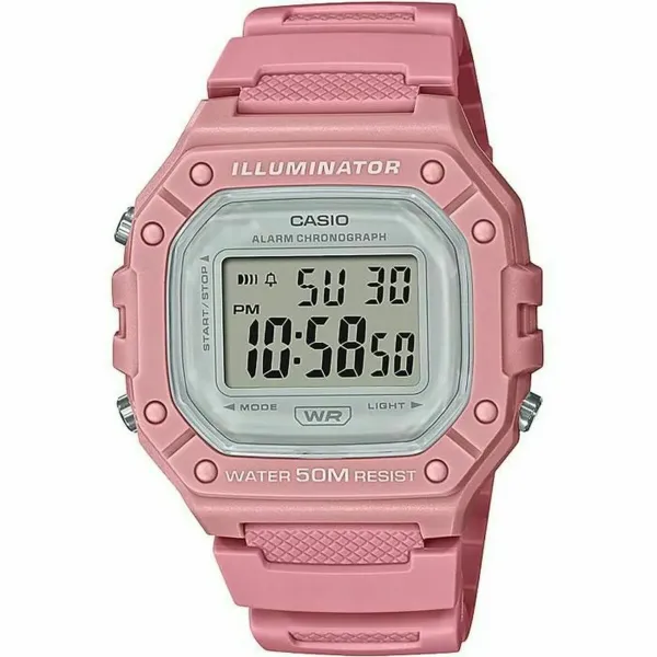 Женские часы Casio SPORT WR 50M, ALARM, CHRONOGRAPH (Ø 43 mm)