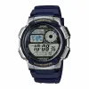 Мужские часы Casio WORLD TIME ILLUMINATOR - 5 ALARMS, 10 YEAR BATTERY Чёрный Серый (Ø 40 mm) (Ø 43 mm)