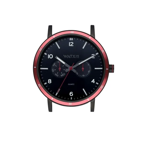 Abiejų lyčių laikrodis Watx & Colors WXCA2719  Juoda (Ø 44 mm)