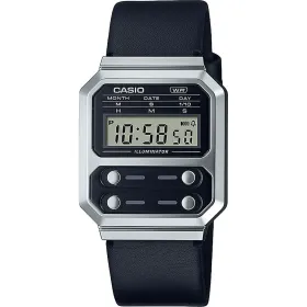 Часы унисекс Casio F100 TRIBUTE - STEEL / BLACK ***SPECIAL PRICE*** Чёрный (Ø 40 mm)