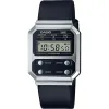 Abiejų lyčių laikrodis Casio F100 TRIBUTE - STEEL / BLACK ***SPECIAL PRICE*** Juoda (Ø 40 mm)