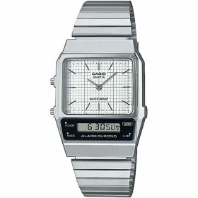 Unisex Watch Casio VINTAGE EDGY COLLECTION Silver (Ø 40 mm) (Ø 32 mm)