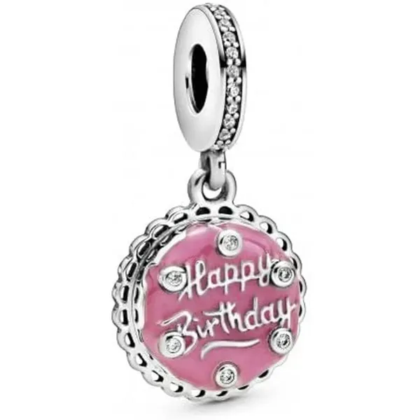 Женский шарм Pandora PINK BIRTHDAY CAKE DANGLE