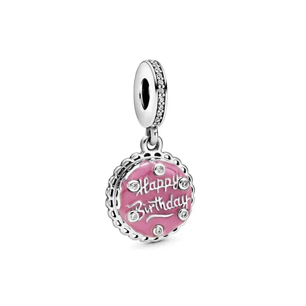 Женский шарм Pandora PINK BIRTHDAY CAKE DANGLE