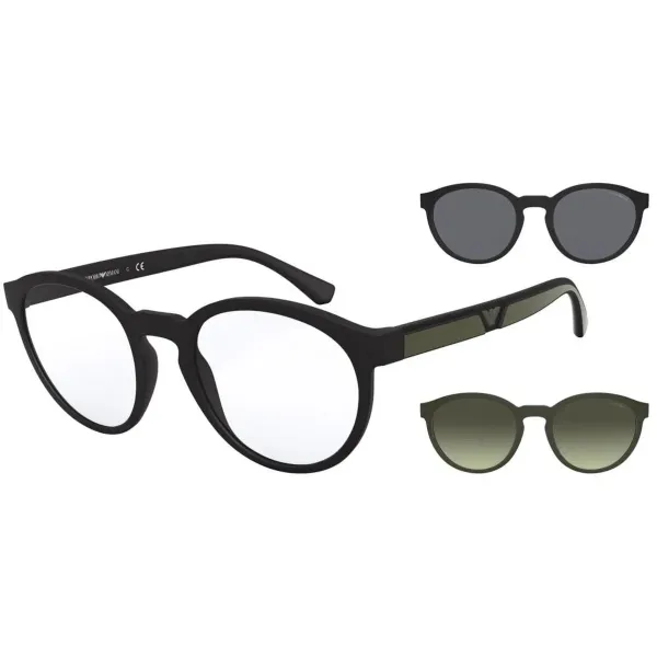 Vyriški akiniai nuo saulės Emporio Armani EA 4152 Juoda