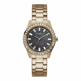 Laikrodis moterims Guess GW0111L3 Juoda Auksinė rožė