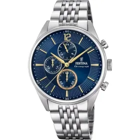 Vīriešu Pulkstenis Festina F20285/3 Sudrabains