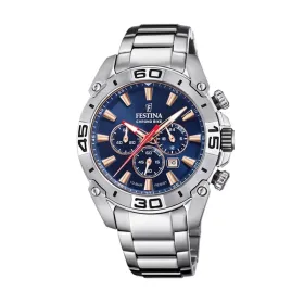 Miesten rannekellot Festina F20543/4 Harmaa Hopeinen
