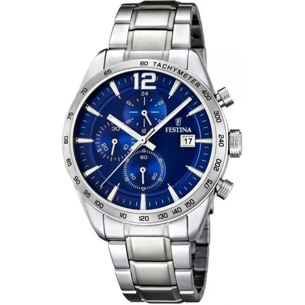 Laikrodis vyrams Festina F16759/3 Sidabras