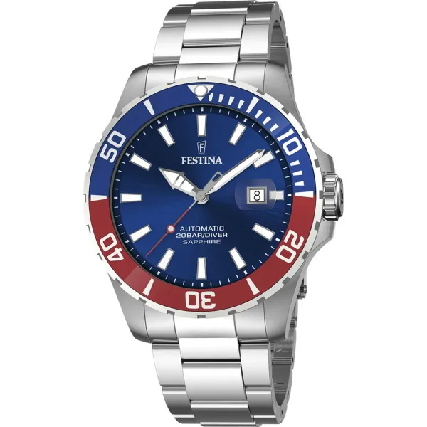 Laikrodis vyrams Festina F20531/5 Sidabras