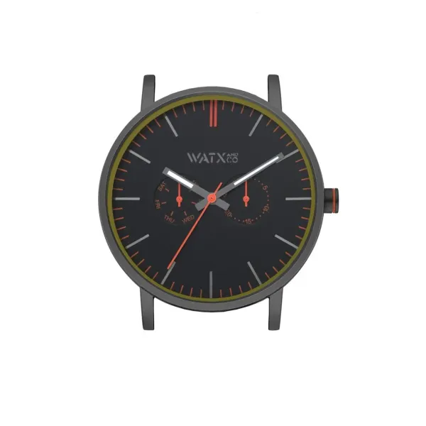 Abiejų lyčių laikrodis Watx & Colors  WXCA2713 Juoda (Ø 44 mm)