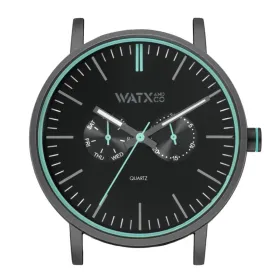 Unisex kellot Watx & Colors  WXCA2718 Musta (Ø 44 mm)