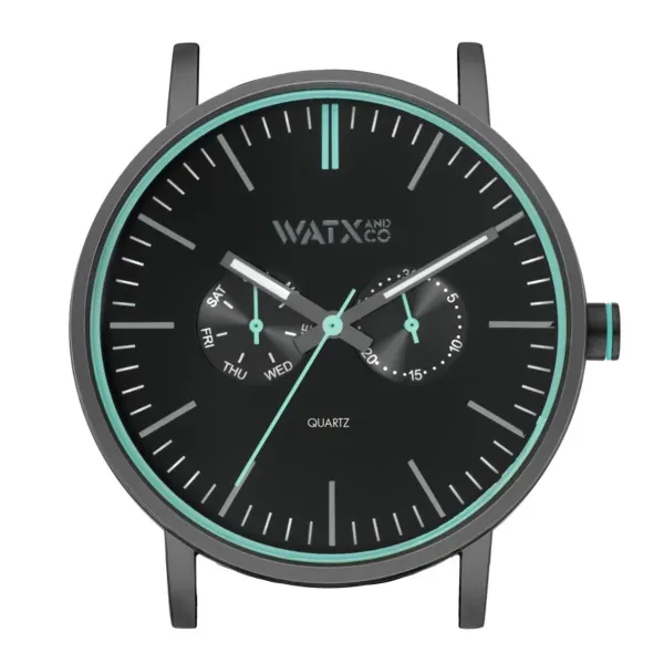 Abiejų lyčių laikrodis Watx & Colors  WXCA2718 Juoda (Ø 44 mm)