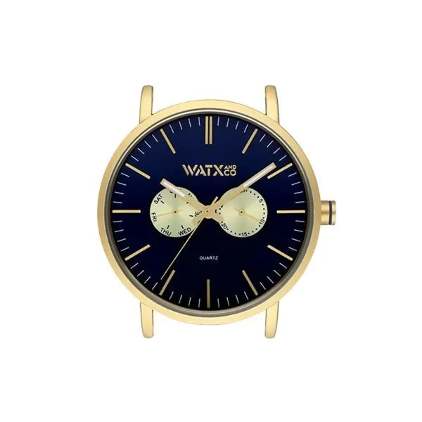 Abiejų lyčių laikrodis Watx & Colors WXCA2720  Auksinis (Ø 44 mm)
