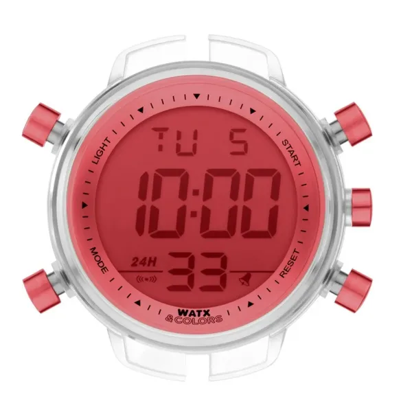 Abiejų lyčių laikrodis Watx & Colors RWA1789 Oranžinė (Ø 49 mm)