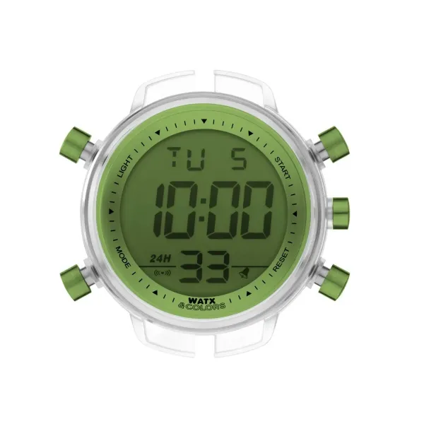 Abiejų lyčių laikrodis Watx & Colors RWA1792 Žalia (Ø 49 mm)