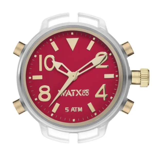 Unisex Watch Watx & Colors RWA3723 Red (Ø 49 mm)
