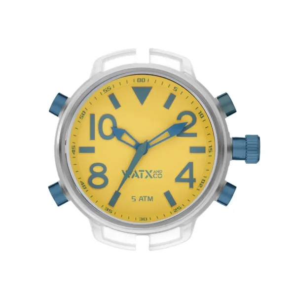 Abiejų lyčių laikrodis Watx & Colors RWA3747  Geltona (Ø 49 mm)